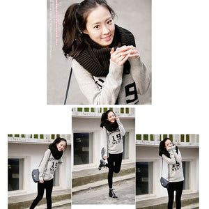 Infinity Circle Cable Scarf