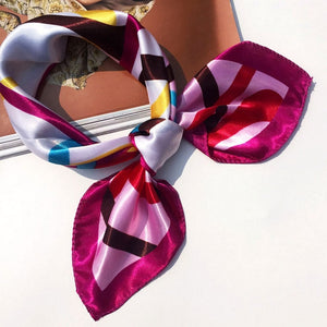 Korean style Square Scarf
