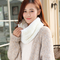 Cross Hatch Fringe Scarf