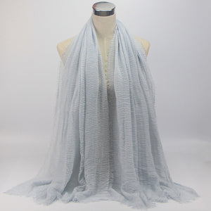 Bubble plain scarf