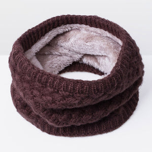 Thickened Wool Collar Neck Scarf