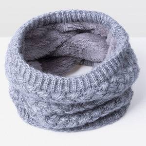 Thickened Wool Collar Neck Scarf
