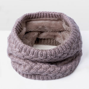 Thickened Wool Collar Neck Scarf