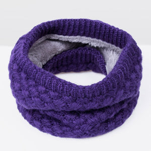 Thickened Wool Collar Neck Scarf