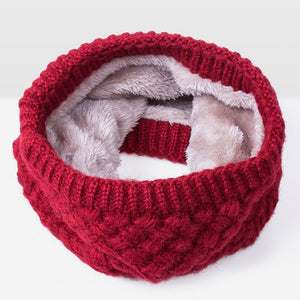 Thickened Wool Collar Neck Scarf