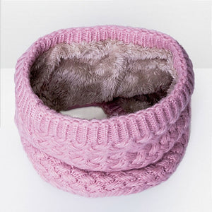 Thickened Wool Collar Neck Scarf