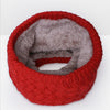 Thickened Wool Collar Neck Scarf