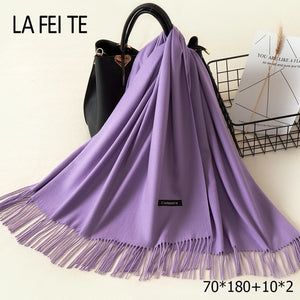 Lic  Solid Scarf