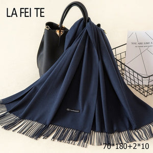 Lic  Solid Scarf