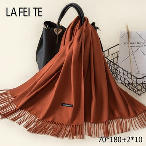 Lic  Solid Scarf