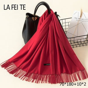 Lic  Solid Scarf