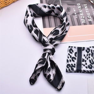 Leopard Square Scarf