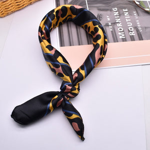 Leopard Square Scarf