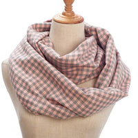 Polka Dot Zipper Pocket Scarf