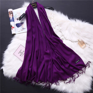 Lilac Shimmer Scarf