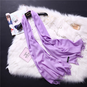 Lilac Shimmer Scarf